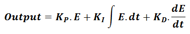 Parallel PID equation