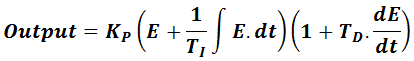 Series PID equation